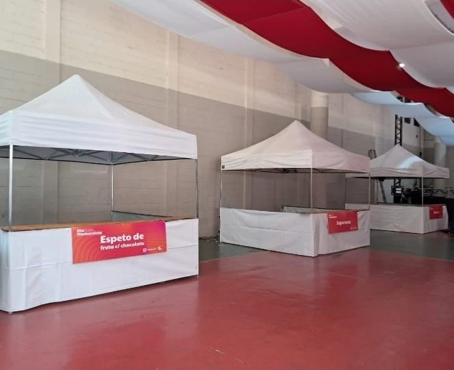 Barracas juninas para eventos aluguel