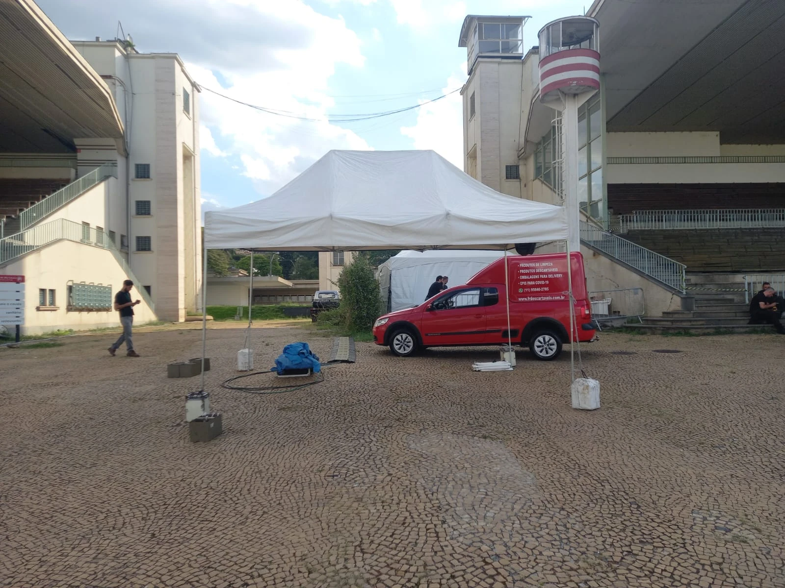 Venda de tendas para eventos